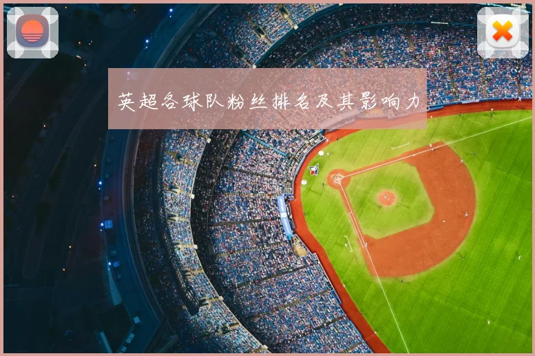 英超各球队粉丝排名及其影响力