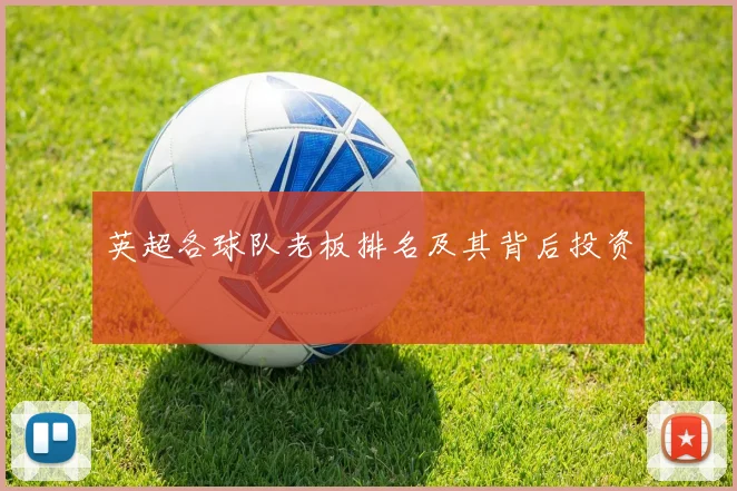 英超各球队老板排名及其背后投资
